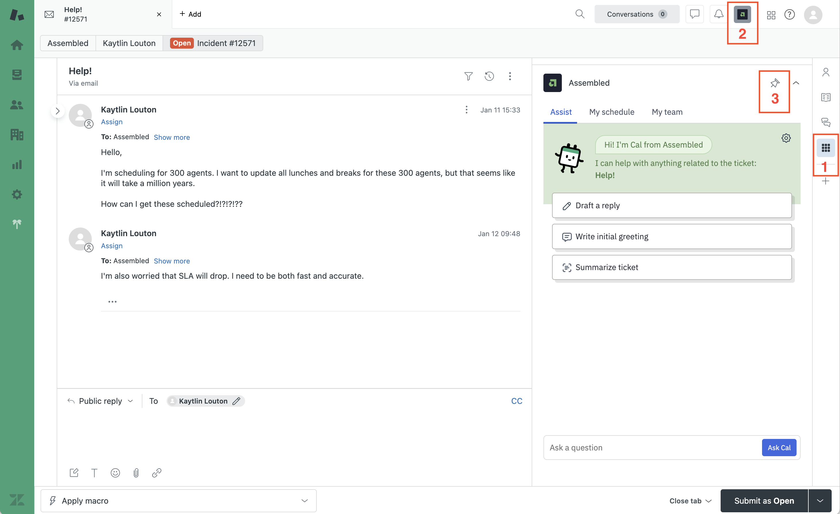 Using the Assembled Assist Zendesk app – Assembled