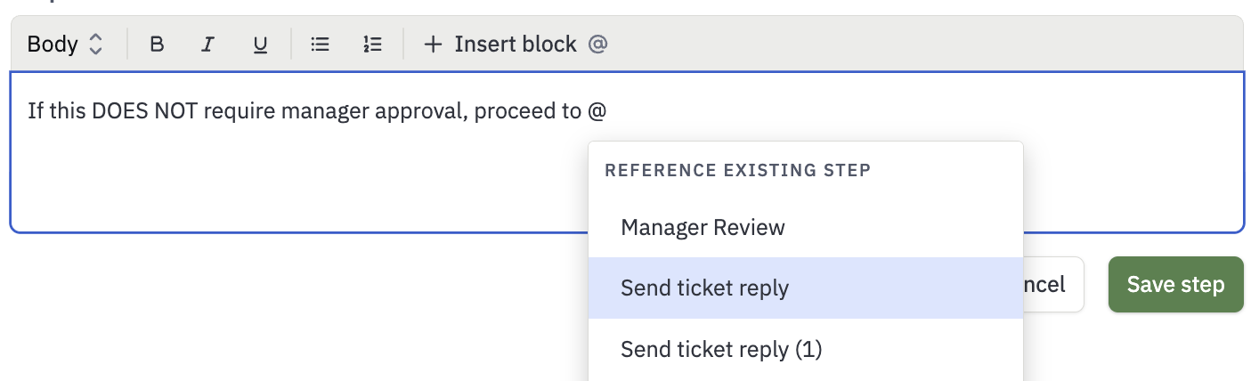 Using Guide Steps in Workflows – Assembled